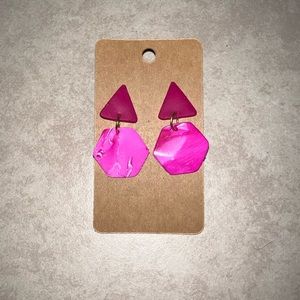 Polymer clay earrings